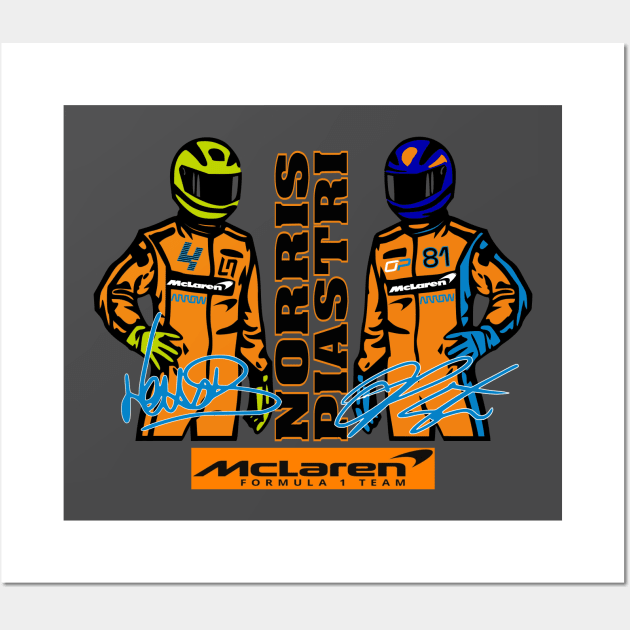 #4 and #81  Team Fan Wall Art by Lifeline/BoneheadZ Apparel